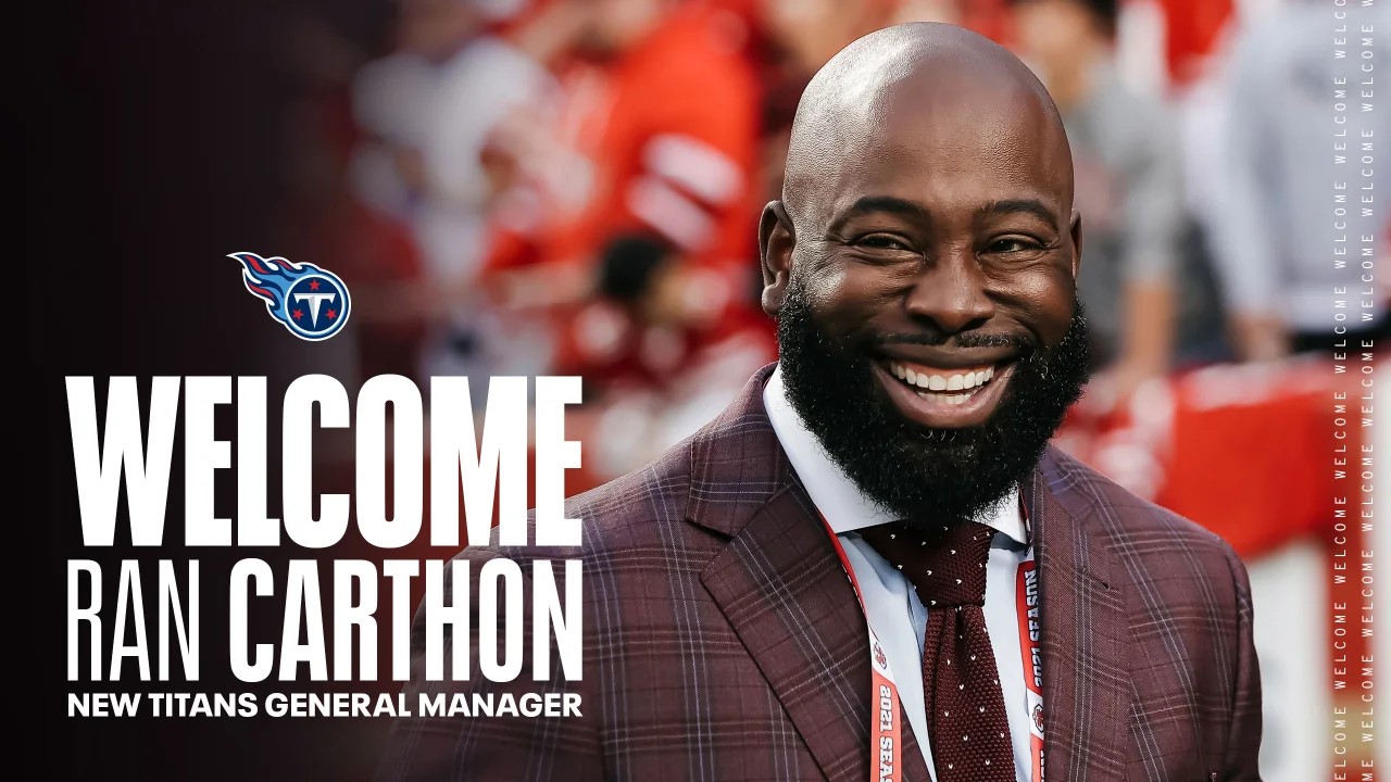 Tennessee Titans Hire Ran Carthon As New Gm