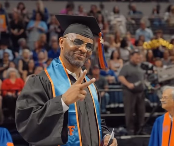 Fred Taylor Fulfills Promise To His Grandmother And Graduates